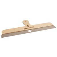Super Prof Spackmes 250mm RVS Met Houten Handgreep