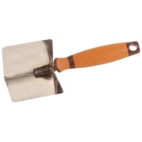 Super Prof Hoekschop Eco 80x60mm  Inwendig Scherpe Hoek RVS Met SuperSoft Handgreep