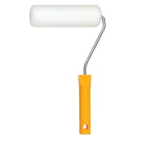 Super Prof Structuurroller Schuim 180mm Met Beugel Wit