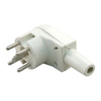 Perilex Stekker Haaks 16A Creme 0137200