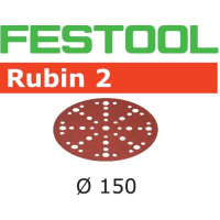Festool Schuurschijf STF D150/48 P100 RU2/50 Rubin 2 50st