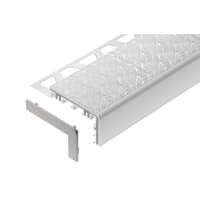 Schlüter TREP-V60 Eindkap Links En Rechts PVC Steengrijs E/TV60SG