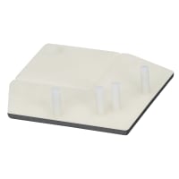 Keralit Eindkap Uitwendig Rechthoekverbindingsprofiel Antraciet Classic Nerf