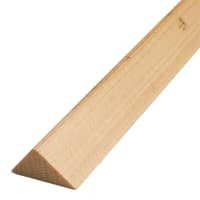 Vuren/Grenen Betondriehoeklat 19x19mm 420cm