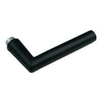 AMI Deurkruk 374 L-Model M6 Aluminium Zwart Gatdeel