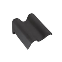 Monier OVH 206 Chaperongevelpan Links 70 Graden Blauw Gesmoord