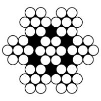 DX Staalkabel 3mm 7x7 RVS