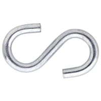 DX S-Haak 4mm Verzinkt 4st