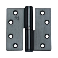 BSW Kogelstiftpaumelle 807 Rs 89x89x3mm Met Rechte Hoek BB Verzinkt