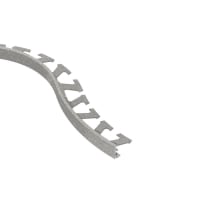 Schlüter JOLLY-TSSG Decoratief Wandprofiel Radius 16mm 250cm Alu Structuur Gecoat Steengrijs R/J160TSSG