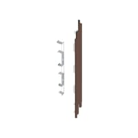 Keralit Eindkap En Connector Rechts 2819 Bruin Eiken Met Houtstructuur 5st