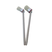 Super Prof Bokkepoot 50mm Wit Haar