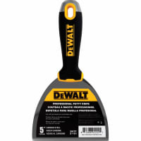 DeWALT Plamuurmes 5" 127mm Carbon Staal Slagvast Softgreep