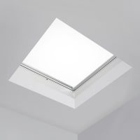 Fakro Verduisterend Rolgordijn Platdak ARF/D I 06K 90x120cm Handmatig Kleur Wit (255)