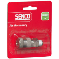 Senco Snelkoppeling 1/4" Buitendraad Universeel 1st