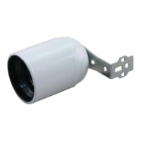 Fitting E27 Met Beugel Haaks Wit