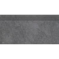 Rako Traptrede Kaamos Black 40x80cm 10mm Mat Gerectificeerd R10