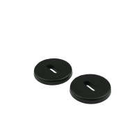 AMI Sleutelrozet Rond 1.5mm Aluminium Zwart