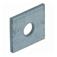 Volgplaat M12 Plaat 40x40x4.0mm Sendzimir Verzinkt 100st