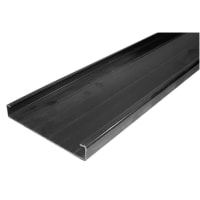 Nedsale Aansluitelement 150x23mm 1.5m PVC Zwart