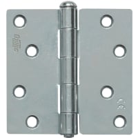 Oxloc Scharnier Rechte Hoeken 89x89mm Elektrolytisch Verzinkt 1st