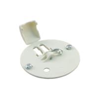 Centraaldoosdeksel Rond Creme