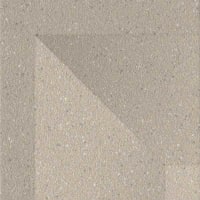 Mosa Douchebakhoekplint Holland 2050 Beige 80040 15x15cm Modulair Mat 80040HR1515