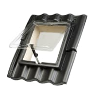 Ubbink Dakraam PE SND1 Sneldek 4-pans Zwart