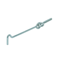 GB Windhaak Met Oog 5,2mm M6x30x160mm RVS A2 Inclusief Moer/Ring/Plug 80065537