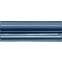 Strip Modernista Moldura Italiana Azul Oscuro 5x15cm Glanzend