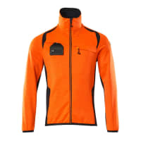 Mascot Jack Accelerate Safe Fleece Maat L Fluorescerend Oranje/Donkermarine