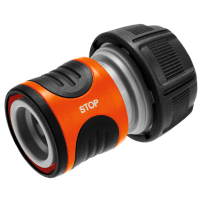 Gardena Waterstop 3/4 Kunststof Grijs/Oranje