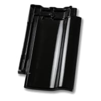 Nelskamp Flachdachpan F-12-U Zuid Dakpan Zwart Edelengobe 767