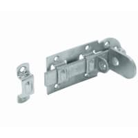 GB Hangslotschuif 100mm Vlak Verzinkt
