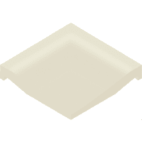 Villeroy & Boch Hoek Pro Architectura 3.0 Cream White 10x10cm Mat R10 2609C2110010