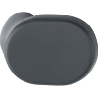 HOPPE Deurknop Voor Schild/Rozet 86G Aluminium Mat Zwart