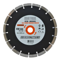 Perfectmate Diamantzaagblad Matrix 125x22.2mm Universeel/Beton 1st
