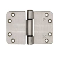 BSW Glijlagerscharnier RD 818 BV 89x127x3mm Afgerond Zwart