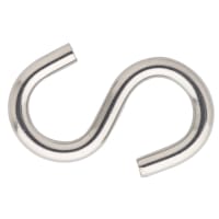 DX S-Haak 4mm RVS A4 4st