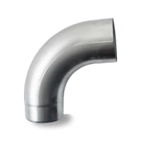 Wentzel Zink Walsblank Bocht 80mm 85 Graden Verjongd Spie Eind