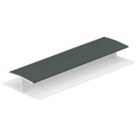 Keralit Verbindingsprofiel 10mm Donkergroen Ral 6009 Lengte 260cm