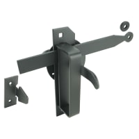 GB Wieringermeerklinkstel Met Plaatneus Zwart Epoxy 71315