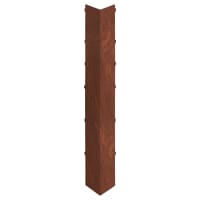 Keralit Uitwendig Hoekstuk Dakrand 350mm Golden Oak Classic Nerf