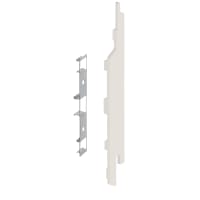 Keralit Eindkap En Connector Rechts 2814 Snowwhite Pure Mat RAL 9016 5st