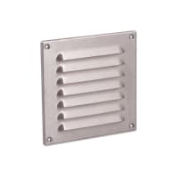 Schoepenrooster 160x160mm RVS