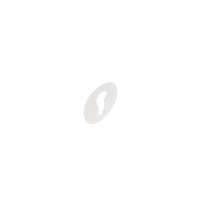 Skantrae Cilinderrozet Orbit Flat Wit
