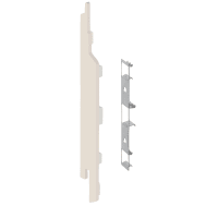 Keralit Eindkap En Connector Links 2814 Creme Classic Nerf 5st