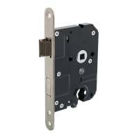 Intersteel Veiligheidsdag- En Nachtslot PC55 Doornmaat 50.5mm SKG1 RVS Voorplaat Afgerond 20x174mm