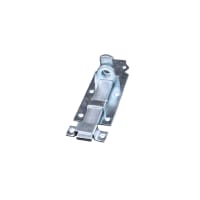 Hangslotschuif 120mm Vlak Blauw Verzinkt