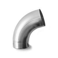 Wentzel Zink Walsblank Bocht 80mm 72 Graden Verjongd Spie Eind